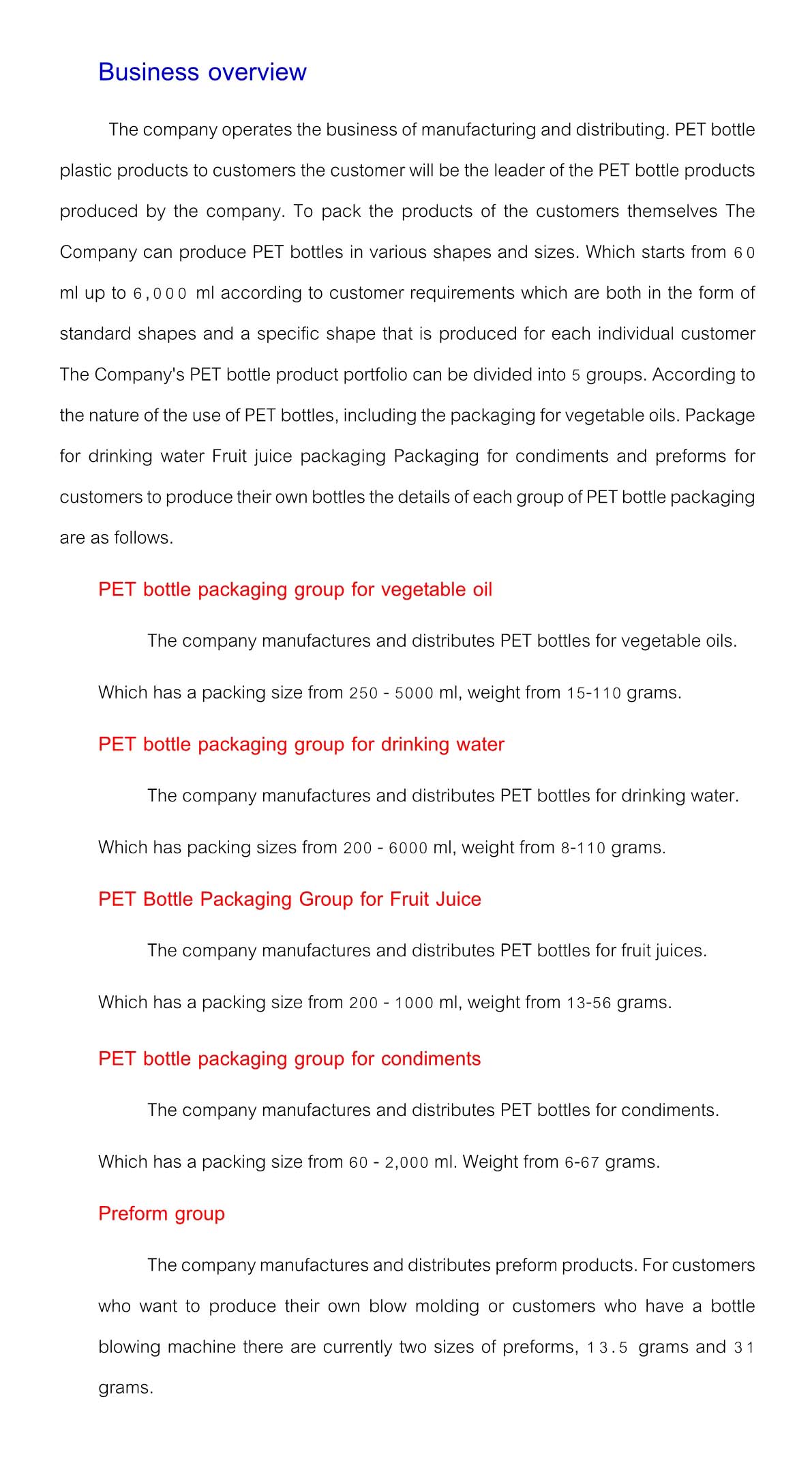 ลักษณะการประกอบธุรกิจ EN+