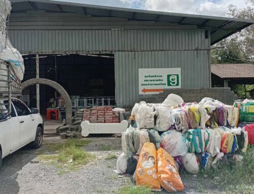 CSR activity: Donating PLA bottles to the Green Road Project, Lamphun Province, 09 September 2025.